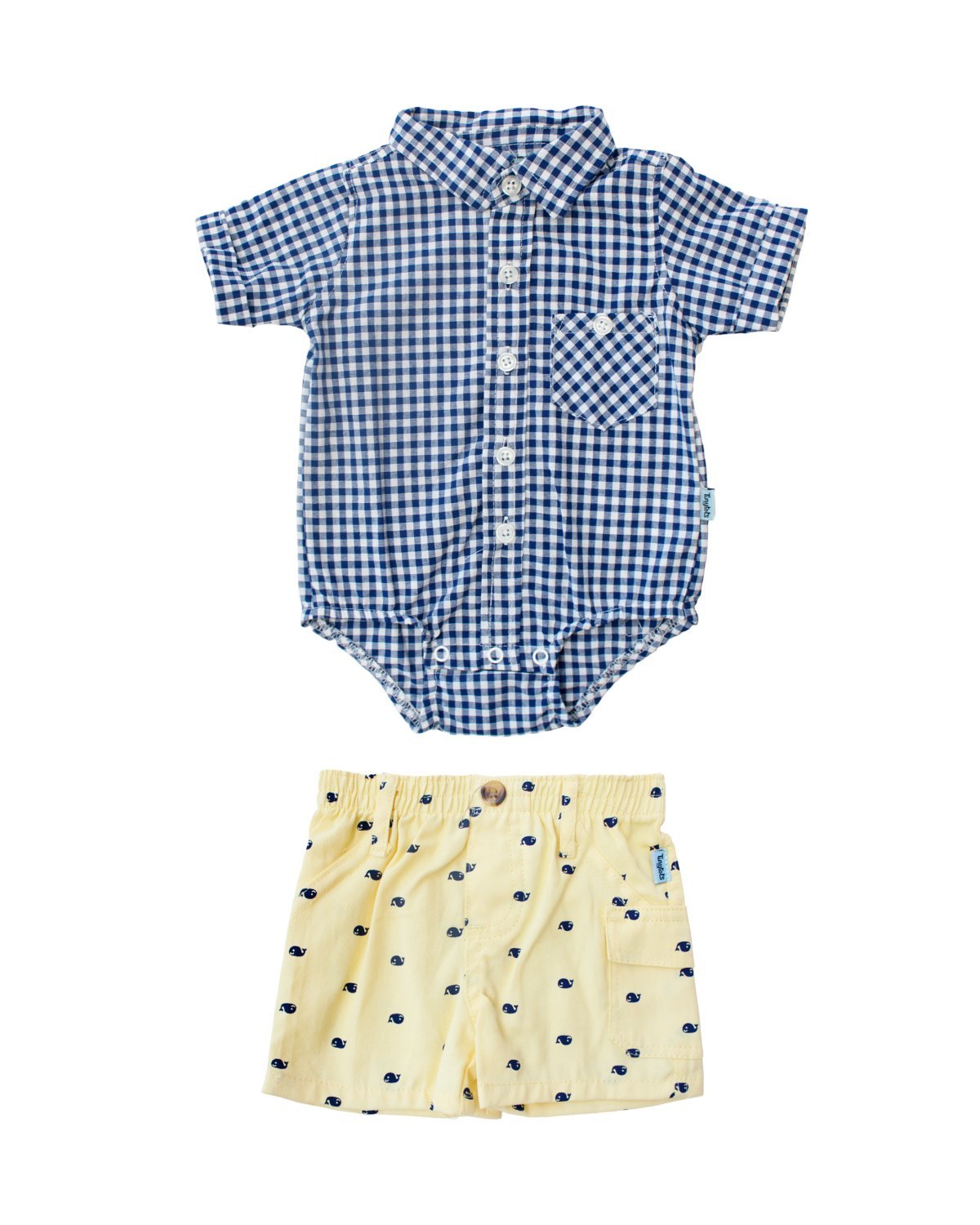 Conjunto body para bebe 2pzs